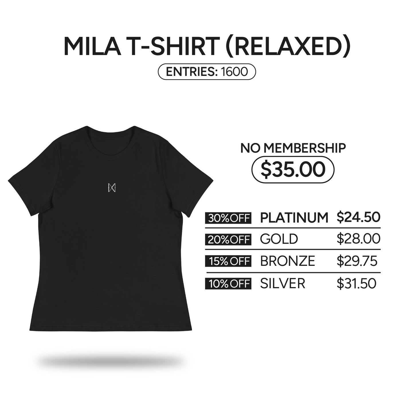 Mila T-Shirt (Relaxed)