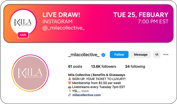 Givaway instagram Image